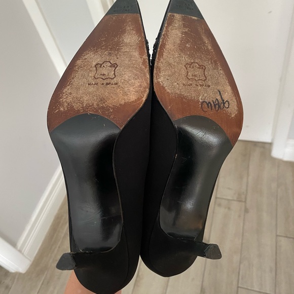 Stuart Weitzman shoes fabric and rhinestones 9US - Picture 2 of 9